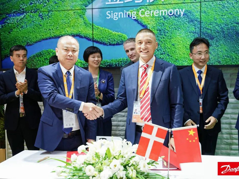 戰(zhàn)略合作丨丹佛斯傳動(dòng)與嘉興水務(wù)集團(tuán)合作簽約儀式圓滿舉行！